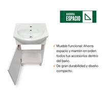 Vanitorio Ares Blanco 1 Puerta | Orange