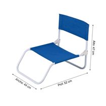 Silla de Playa Azul Plegable | Orange