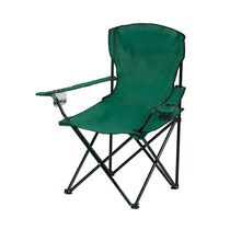 Silla de Camping Plegable con Brazos Verde | Orange