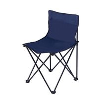 Silla de Camping Plegable Azul | Orange