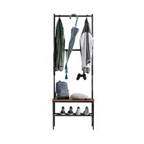 Rack Multifuncional con 5 Perchas Negro | Orange