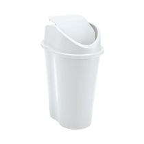 Papelera Plástica 10 Litros Blanca | Rimax
