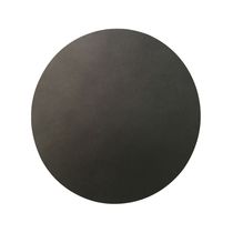 Aplique de Pared Circular LED E27 15cm Negro | Orange