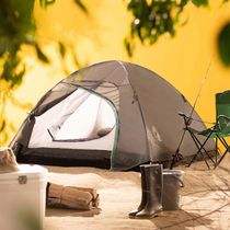 Carpa con Sobretecho Gris para 4 Personas | Greenside