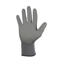 Guante de Poliuretano L Gris Calibre 15 | General Electric