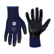 Guante Recubierto de Nitrilo M Azul NE304 | General Electric