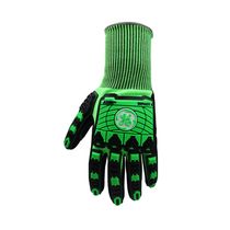 Guante de Impacto  Nitrilo Arenoso A3 L Verde | General Electric