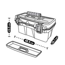 Caja de Herramientas Apilable Negra 19" | Rimax