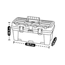 Caja de Herramientas Plus con Cerradura Plástica 20" | Rimax