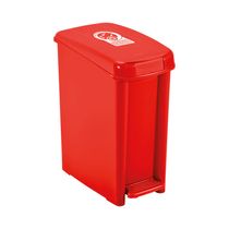 Basurero Plástico Rojo 10 Litros | Rimax