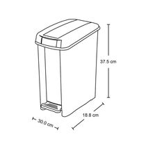 Basurero Plástico Verde 10 Litros | Rimax