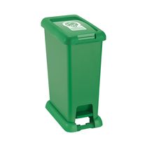 Basurero Plástico Verde 35 Litros | Rimax