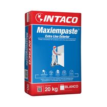 Maxiempaste Extra Liso Exterior Blanco 20Kg | Intaco