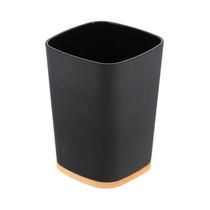 Vaso de Baño Negro Bambú Rubber | Tendance