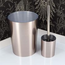 Cepillo de Inodoro Gris Efecto Metalizado | Tendance