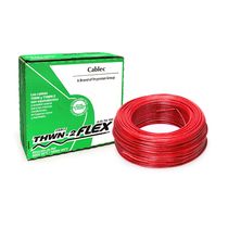 Cable Flexible 10AWG Rojo 600V 100m | Cablec