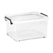 Caja Organizadora Transparente 15 Litros | Orange