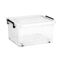 Caja Organizadora Transparente 32 Litros | Orange