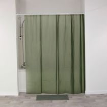 Cortina de Baño Verde Peva 180x200cm | Tendance