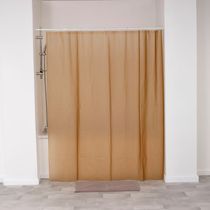 Cortina de Baño Beige Peva 180x200cm | Tendance