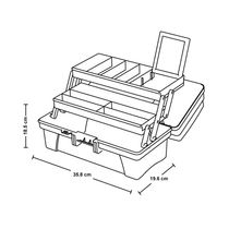 Caja Vanity 14" Azul/Turquesa/Rosa | Rimax