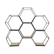 Porta Botellas Hexagonal con 6 Divisiones | Atmosphera