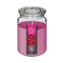 Frasco con Vela Perfumada Frambuesa 510g | Comptoir de la Bougie