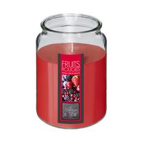 Frasco con Vela Perfumada Fruta Roja 510g | Comptoir de la Bougie