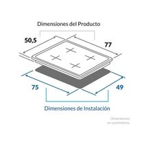 Encimera de Inducción 4Z SL6080 220 V Negro | Challenger