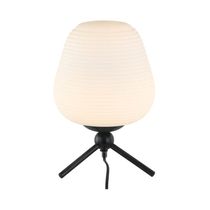 Lámpara de Mesa E27 40W con Trípode Negro | Orange