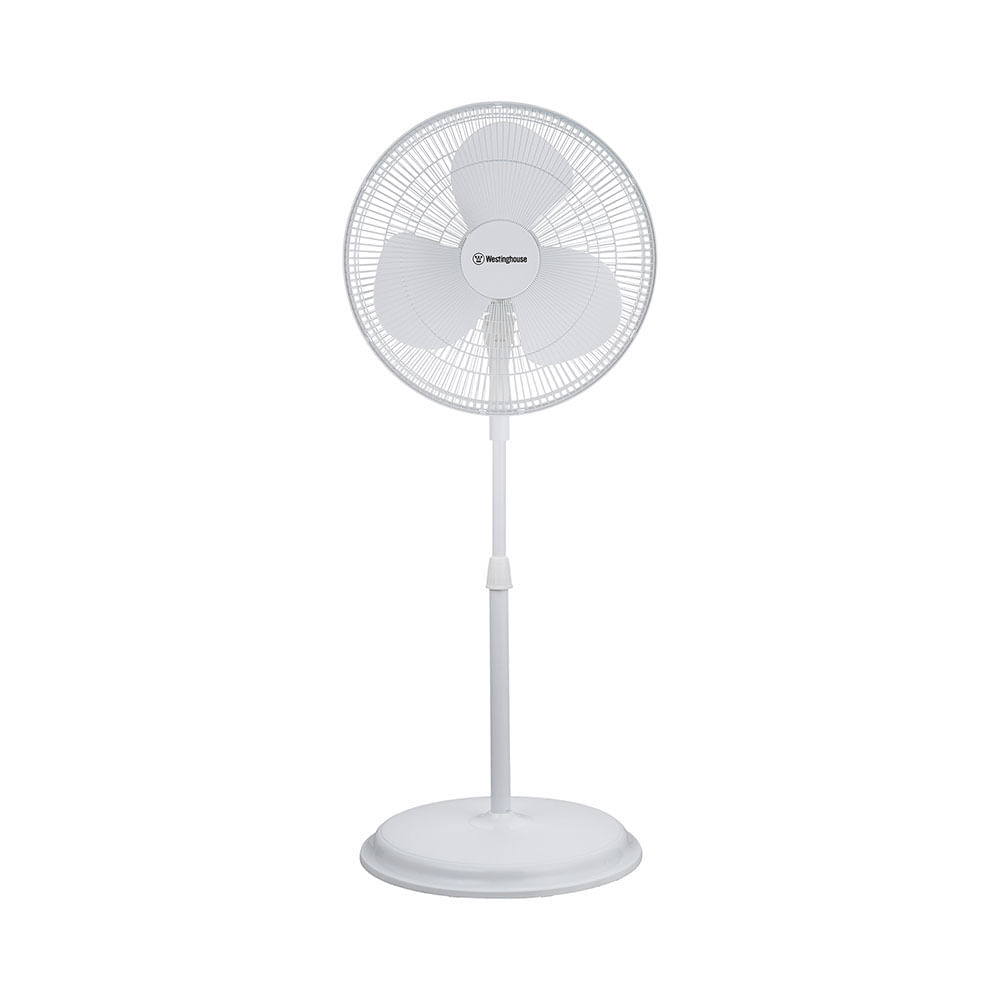 Ventilador De Pedestal, 16", 40W, 3 Velocidades, Blanco WH ...