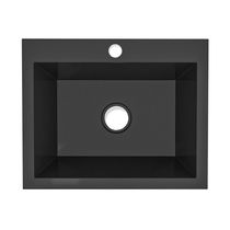 Lavaplatos de 1 Pozo Koa 63x51cm Negro | Firplak