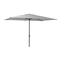 Parasol Rectangular Gris de Acero | Naterial