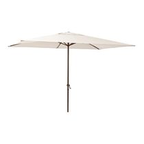 Parasol Rectangular Marrón de Acero | Naterial