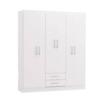 Armario Cali Blanco 6 Puertas 2 Cajones | Orange