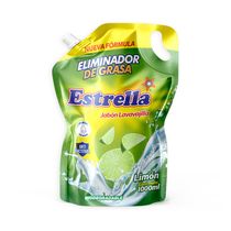 Lavavajilla Líquido Limón 1000ml | Estrella