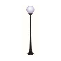 Farol de Jardín E27 100W Negro 188cm | Genova