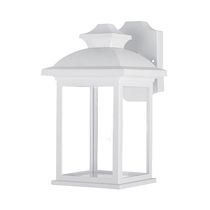 Farol de Pared Exterior E27 Blanco | Genova