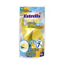 Guante Doméstico Amarillo Talla 7 1/2 | Estrella