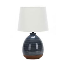 Lámpara de Mesa E27 con Pantalla Blanca | Home Delight