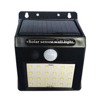 Lámpara Solar LED Exterior 3W Negro | LightSource