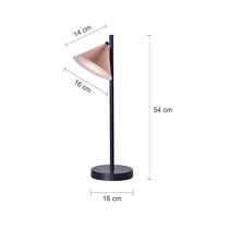 Lámpara de Escritorio LED 6W Campana Cobre | Home Delight