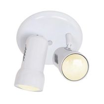 Spot de Techo Doble E27x2 Blanco | Home Delight