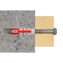 Taco DuoPower 10mm + Tornillo TMF 6x60mm 4 Pares | Fischer