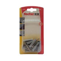 Taco de Nylon SX6 + Tornillo 4.5x35mm 10 Pares | Fischer