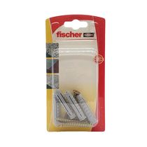 Taco de Nylon SX8 + Tornillo 5x45mm 4 Pares | Fischer