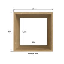 Estantería Modular Maple 1 Cubo | Orange