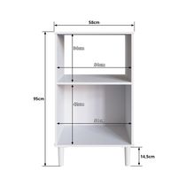 Mueble Multiuso Dalia Blanco 2 Puertas | Orange