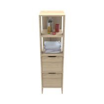 Mueble de Baño Geranio Maple 2 Niveles 2 Cajones