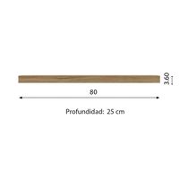 Repisa Flotante Tamborada 80x25cm | Orange